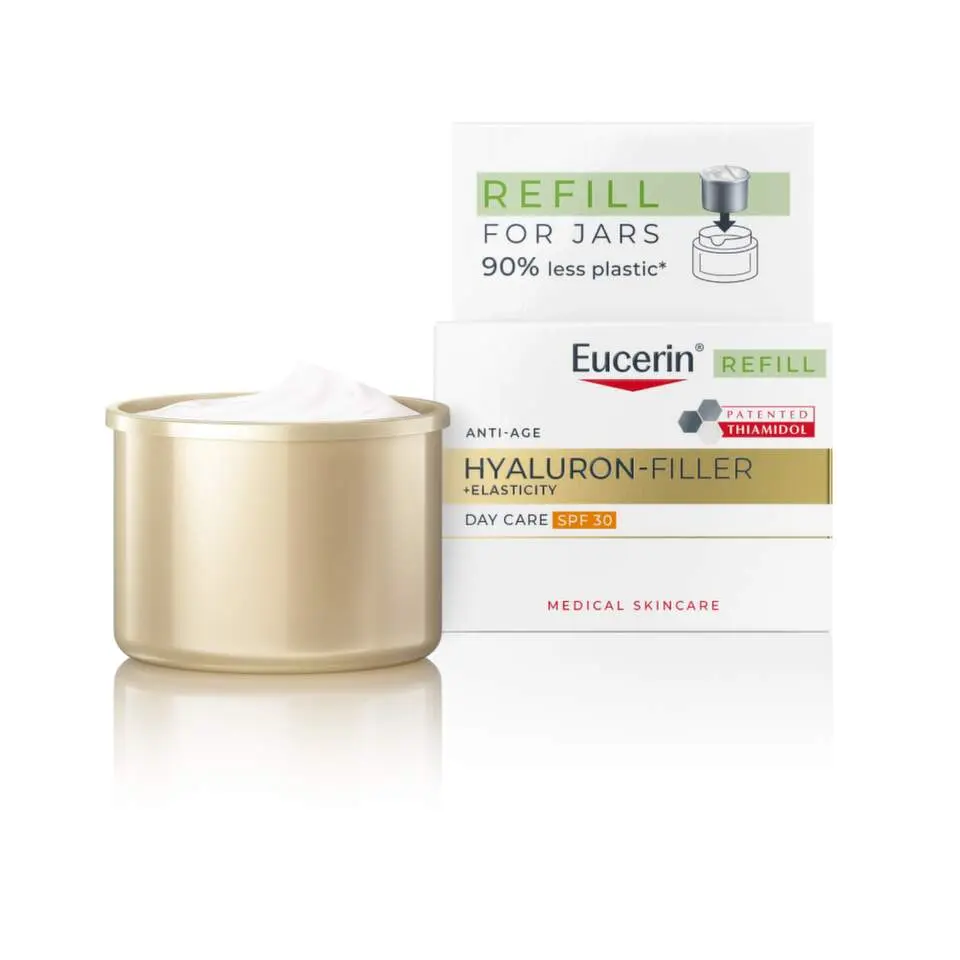 EUCERIN Hyaluron-Filler + Elasticity Denní krém SPF 30 REFILL 50 ml