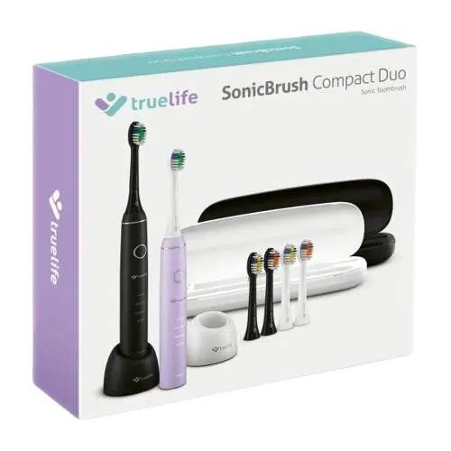TrueLife SonicBrush Compact Duo černý/levandulový