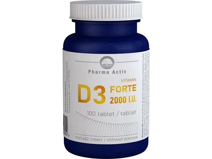Vitamin D3 FORTE 2000 I.U.tbl.100