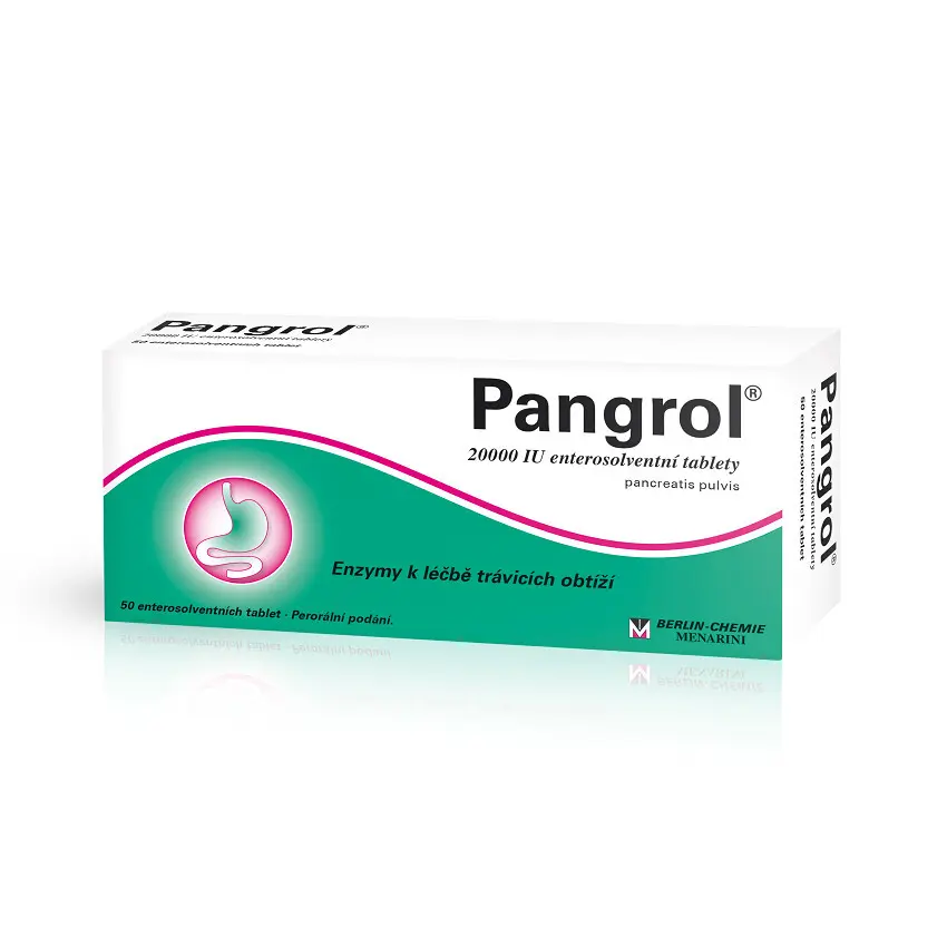 Pangrol 20000IU tbl.ent.50 II