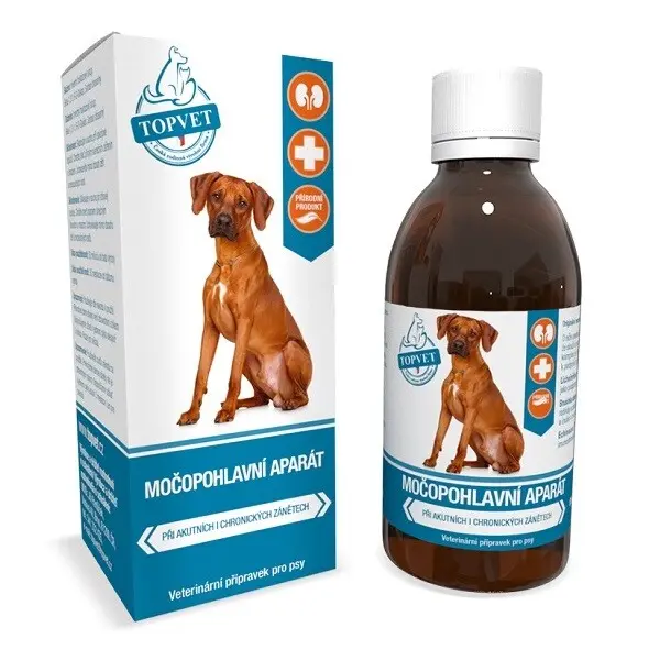Topvet Sirup močopohlavní aparát pro psy 200ml