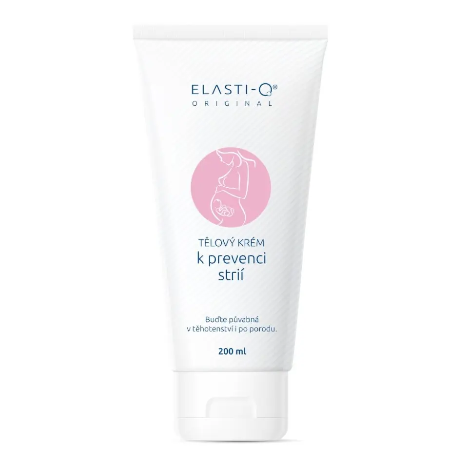 ELASTI-Q Original tělový krém k prevenci strií 200 ml