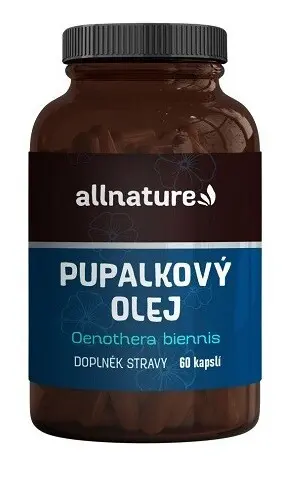 Allnature Pupalkový olej cps.60