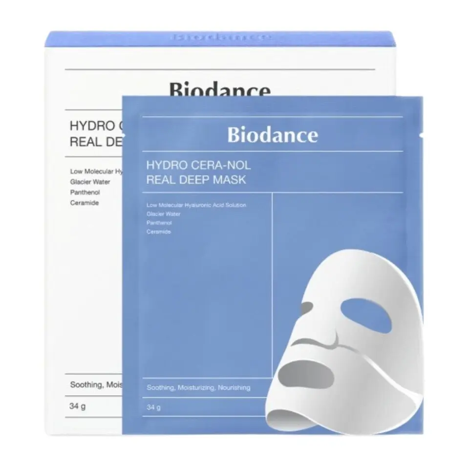 Biodance Hydro Cera-Nol hloubková maska Real Deep Mask 4 x 34 g