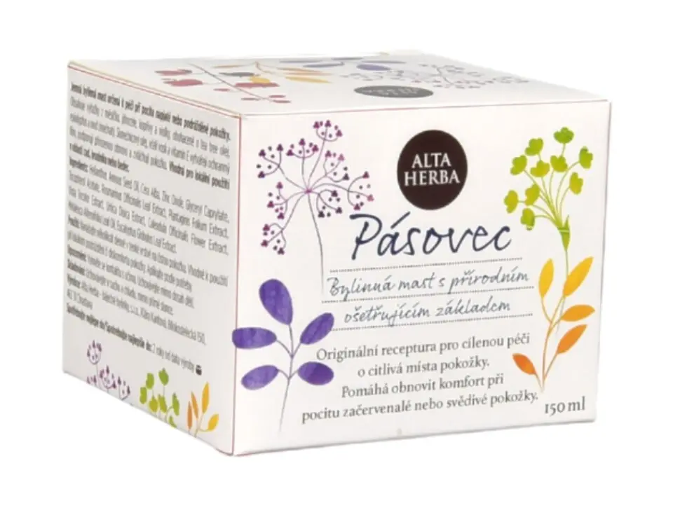 Pásovec bylinná mast 150ml