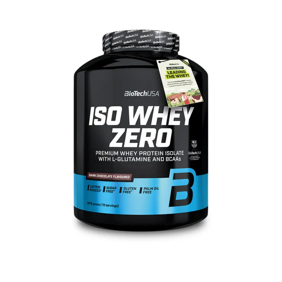 BioTech Iso Whey Zero 1816 g Dark Chocolate