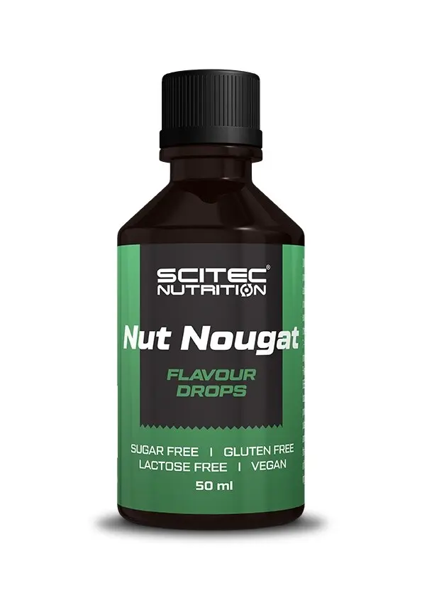 Scitec Nutrition Flavour Drops ořechový nugát 50 ml