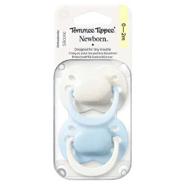 Tommee Tippee Newborn dudlík 0-2m Boy 2ks