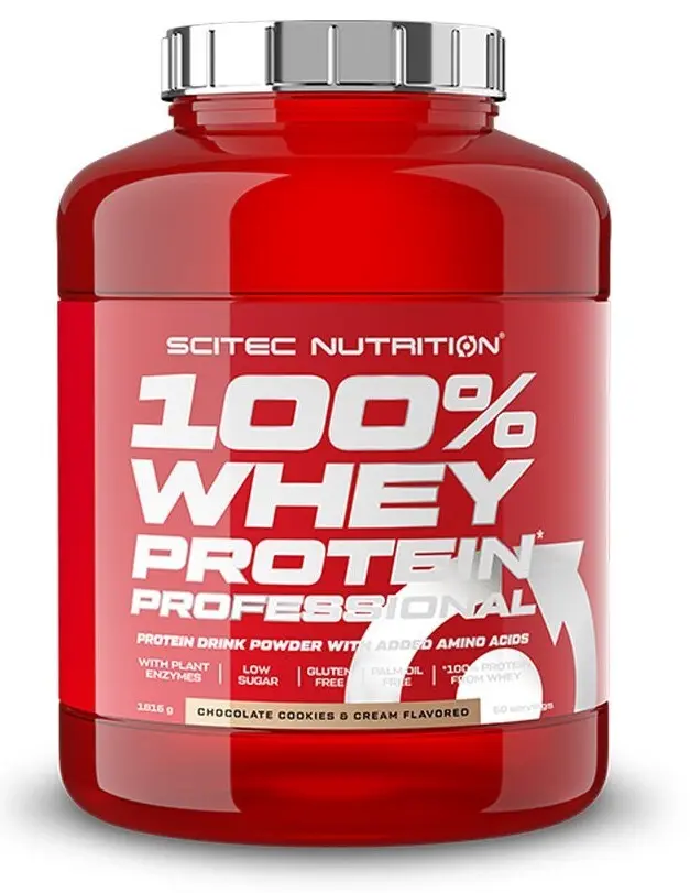 Scitec Nutrition 100% WP Professional 1816 g chocolate cookies cream