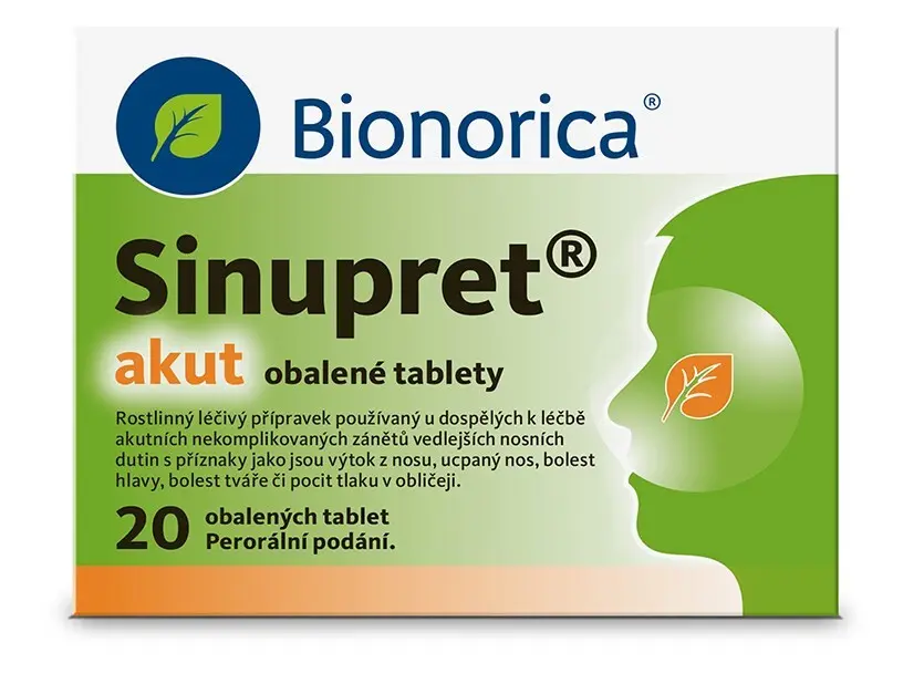 Sinupret Akut 20 tablet