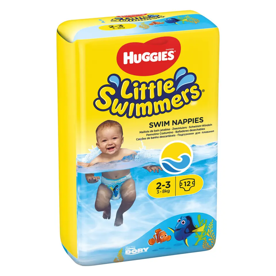 HUGGIES Little Swimmers 2-3 3-8kg 12ks