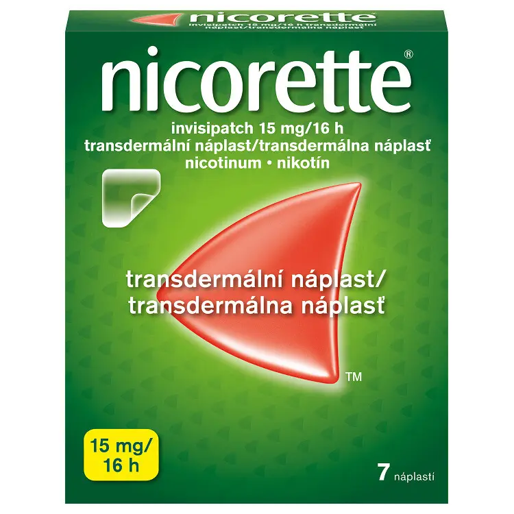 Nicorette Invisipatch 15mg/16h tdr.emp.7 I