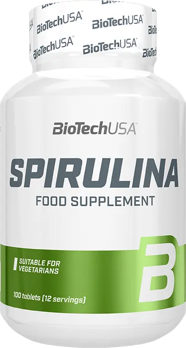BioTech USA Spirulina 100 tablet