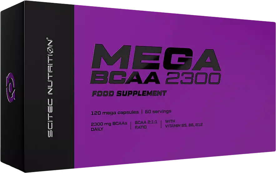 Scitec Nutrition Mega BCAA 2300 120 kapslí