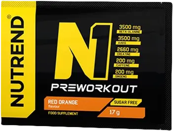 Nutrend N1 Pre-Workout 17 g černý rybíz
