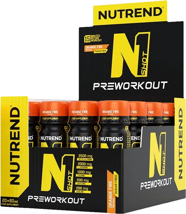 Nutrend N1 PRE-WORKOUT Shot 20x60 ml -