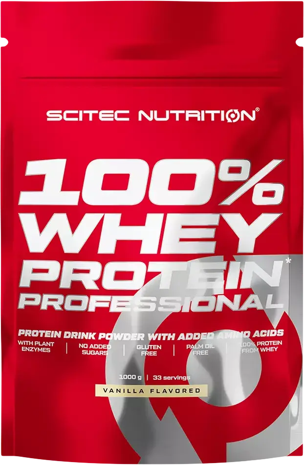 Scitec Nutrition 100% Whey Protein Professional 1000 g čokoláda