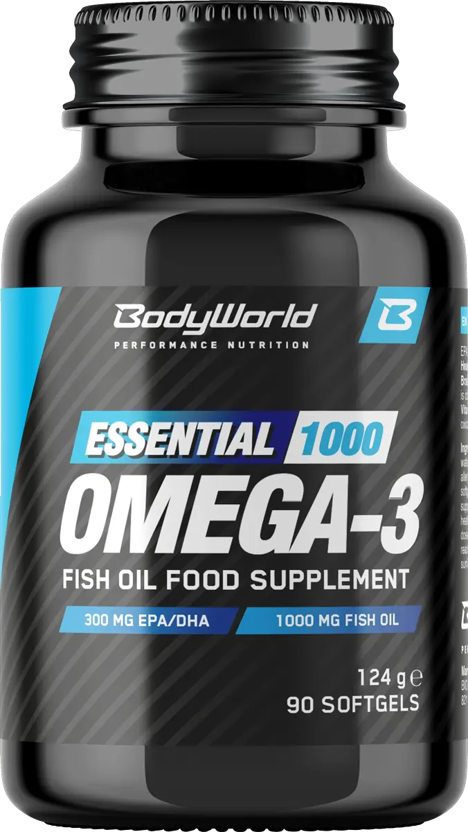 BodyWorld Essential Omega-3 1000 mg 90 kapslí