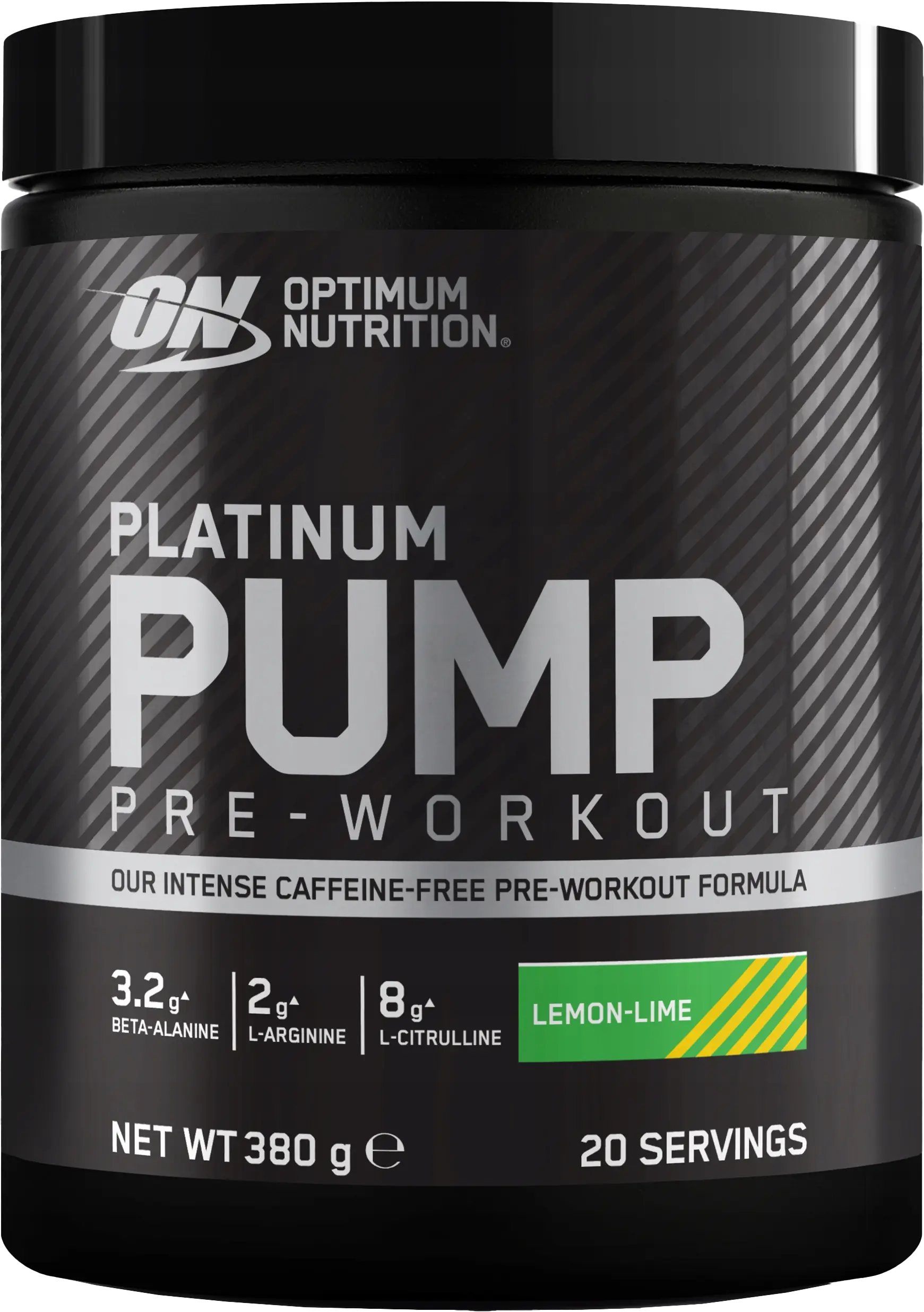 Optimum Nutrition Platinum Pump Pre Workout 380 g lemon lime