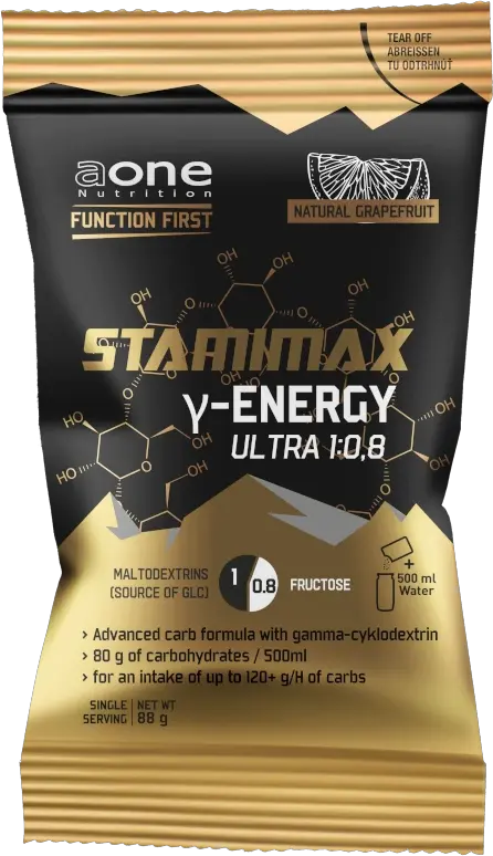 Aone Nutrition Stamimax γ-Energy ULTRA 1:0,8 88 g přírodní grapefruit