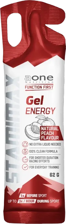 Aone Nutrition Stamimax Gel Energy 62 g přírodní broskvová