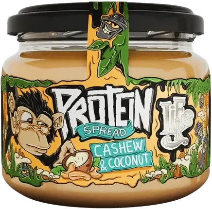 LifeLike Protein Cashew & Coconut Spread 300 g kešu-kokos