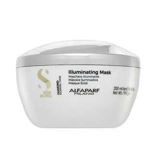 Alfaparf Milano Rozjasňující maska pro normální vlasy Semi di Lino Diamond (Illuminating Mask)