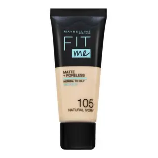 Maybelline New York Fit Me Matte + Poreless make-up 105 Natural Ivory