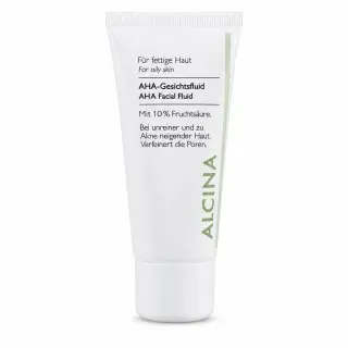 Alcina Pleťový fluid s AHA kyselinami 10% (AHA Facial Fluid, 10%) 50 ml