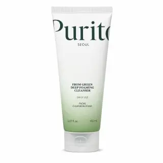 Jemná čistící pěna s Pupečníkem Asijským - Purito From Green Deep Foaming cleanser