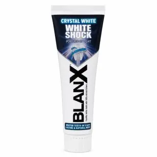 BlanX White Shock Crystal White bělicí zubní pasta, 75 ml