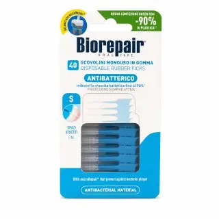 BioRepair Soft Pick pogumovaná párátka (S) + pouzdro, 40ks