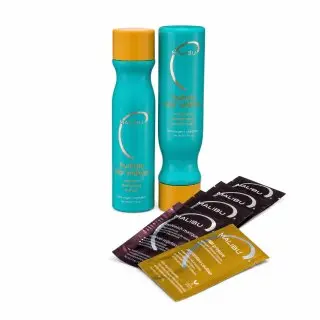 Malibu Color Wellness Collection šampon 266 ml + kondicioner 266 ml + 5 x wellness sáček dárková sada