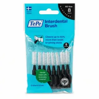 TePe Mezizubní kartáčky Normal 1,5 mm černý 8 ks