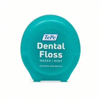 TePe Dental Floss voskovaná nit (mint), 40m pro dokonalé čištění