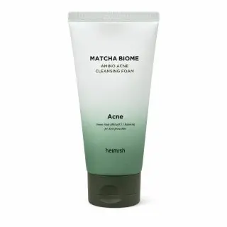 Heimish - Matcha Biome Amino Acne Cleansing Foam - Jemná čisticí pěna s kyselinou salicylovou, matchou a fermenty 150 g