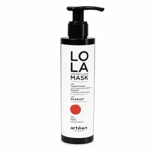 Artègo Lola Your Beauty Colour Mask vyživující maska s barevnými pigmenty pro oživení červených odstínů Scarlet 200 ml