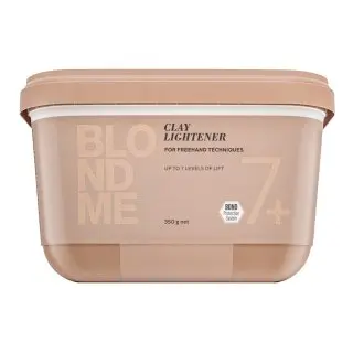 Schwarzkopf Professional BlondMe Clay Lightener 7+ pudr pro zesvětlení vlasů 350 g