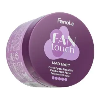 Fanola Fan Touch Mad Matt Paste ●●●●● - matná silně fixační pasta na vlasy, 100 ml