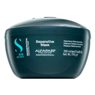 Alfaparf Milano Rekonstrukční maska pro poškozené vlasy Semi di Lino Reconstruction (Reparative Mask)