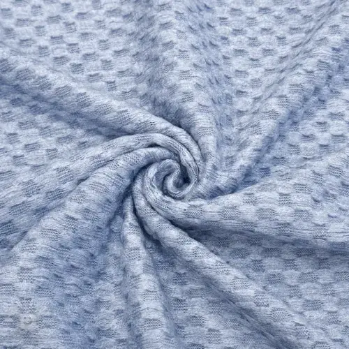 Pletenina Angora honey blue
