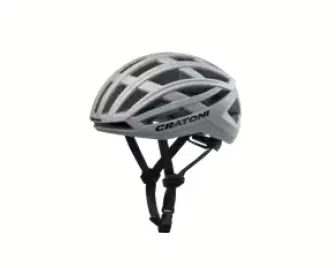 Helma CRATONI C-Airlite Silver/Grey Matt - S/M (52-56cm)