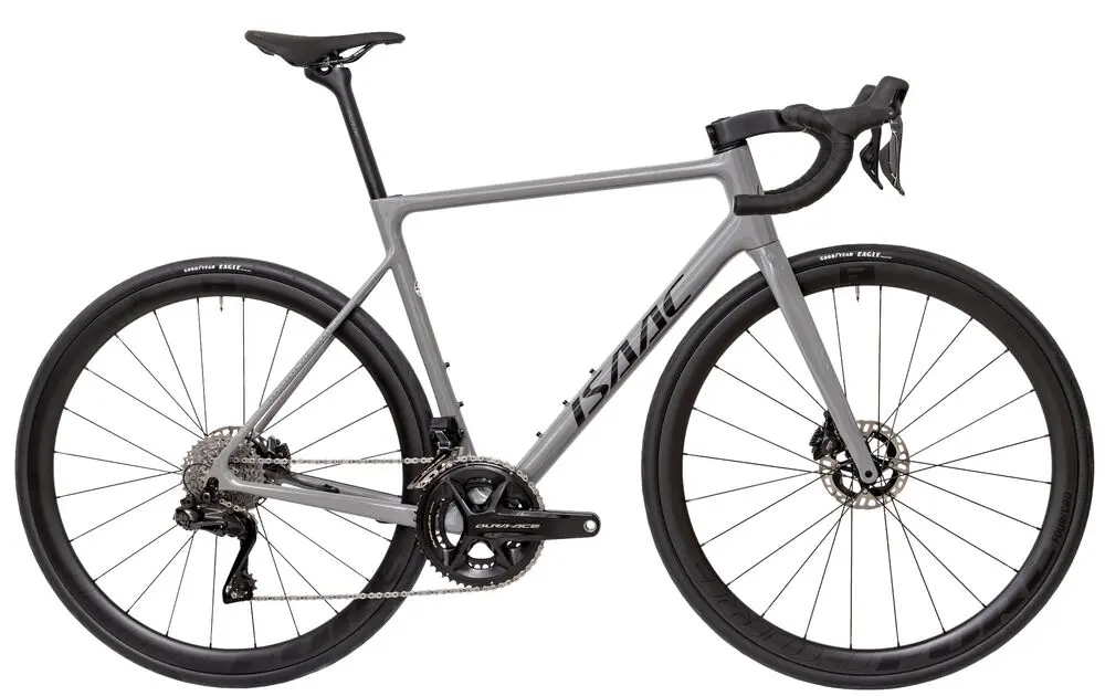 Silniční kolo Isaac Element Granite Grey Ultegra Di2