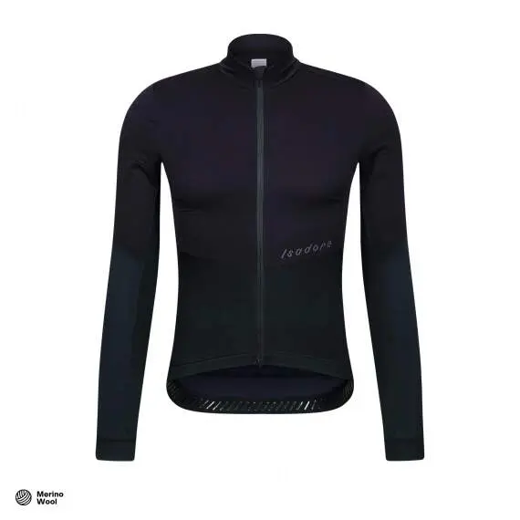Cyklodres ISADORE Signature Wind Block Long Sleeve Jersey Anthracite