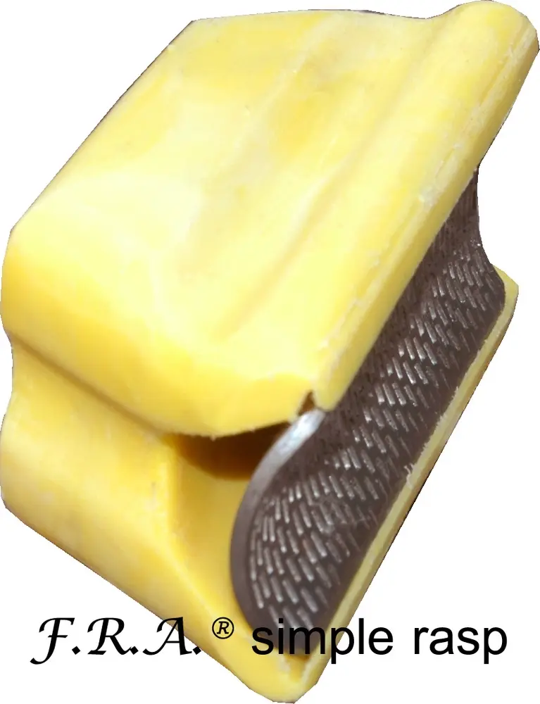 Příruční rašple F.R.A. oblá
