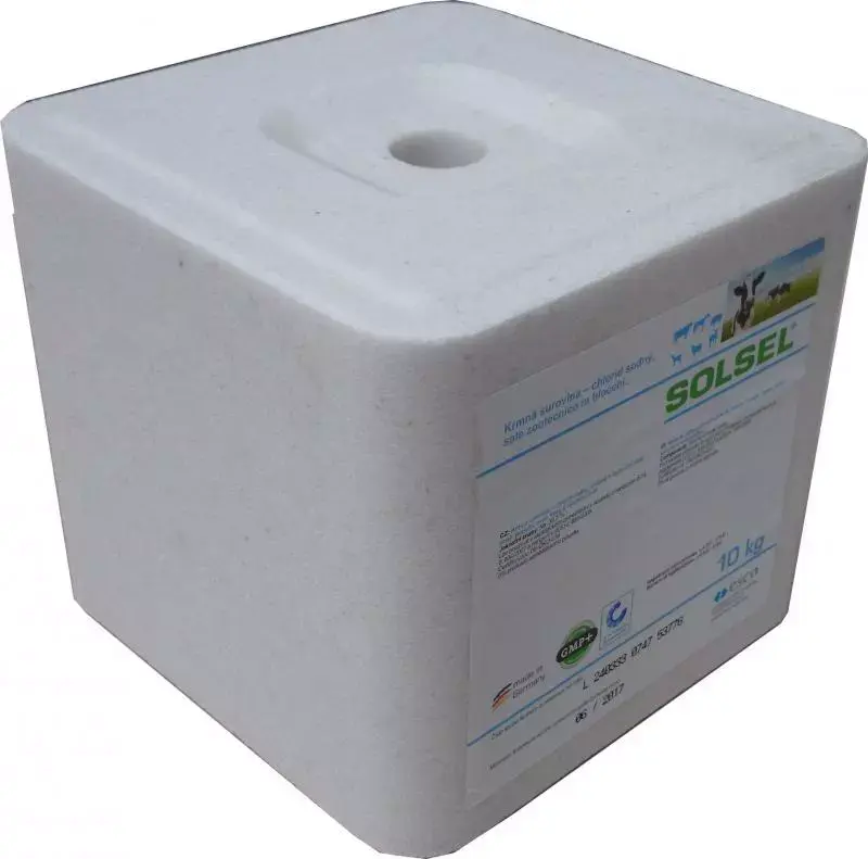 Solný liz Solsel Natural 10 kg osobní odběr