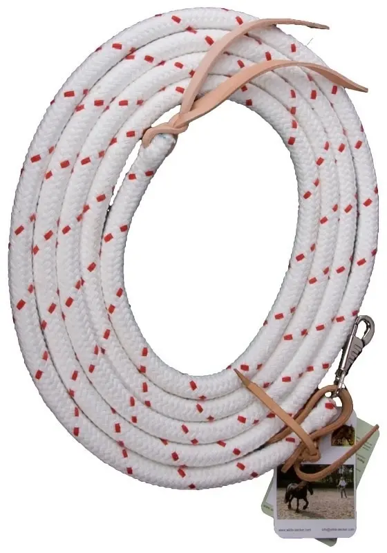 Dlouhé pracovní lano F.R.A. Jarn Profi 14mm 4,2m KŮŽE