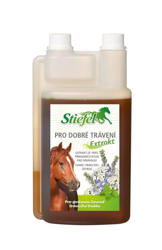 Tekutý bylinný extrakt Pro dobré trávení 1l (Stiefel Tekutý bylinný extrakt Pro dobré trávení (Láhev s dávkovačem, 1 l))