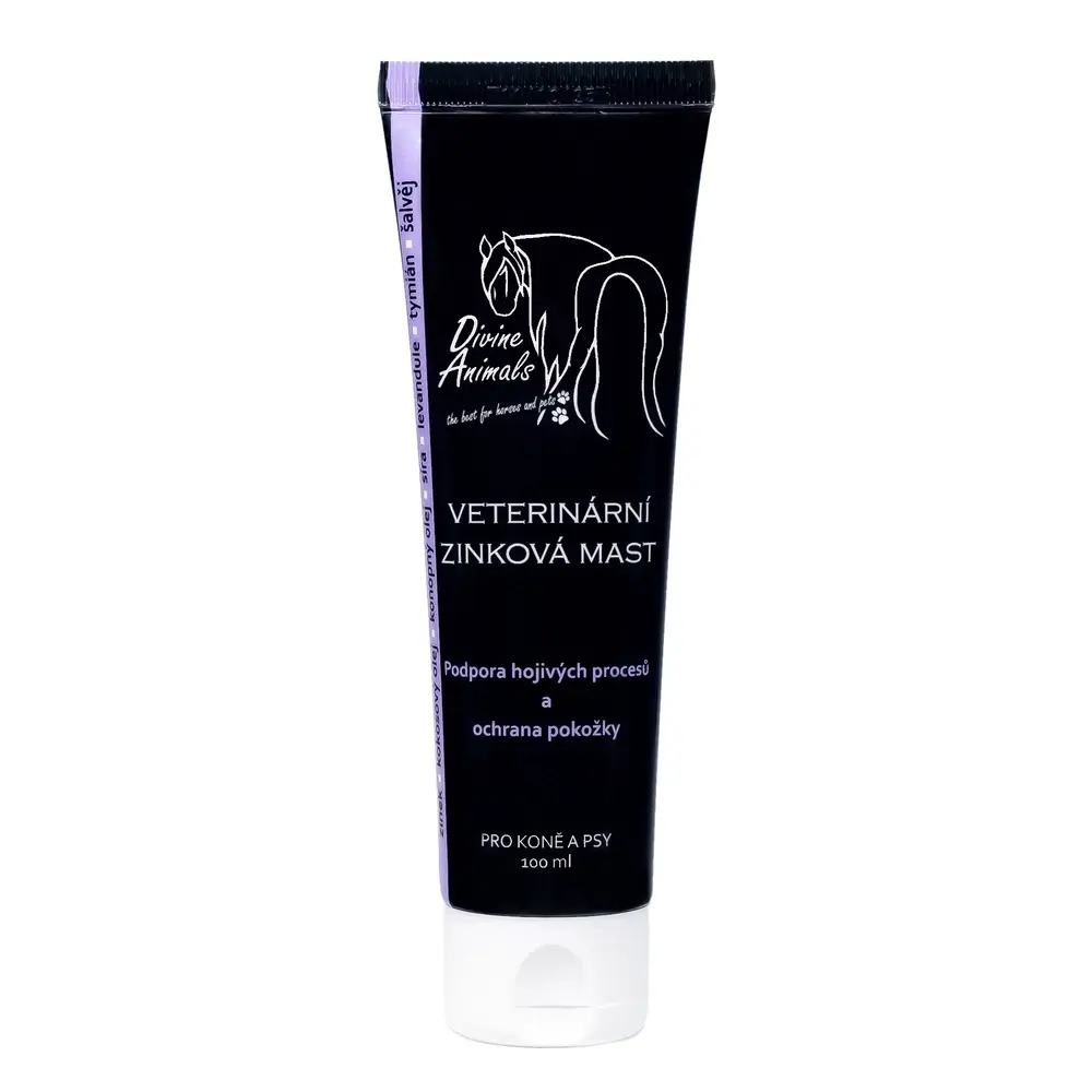 Veterinární zinková mast Divine animals 100ml