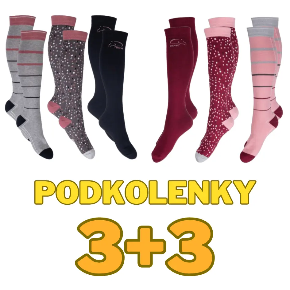Podkolenky HKM Miami 3 + 3 páry ZDARMA